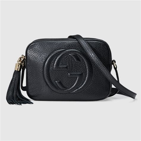 black gucci disco bag|Gucci soho disco discount.